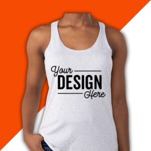 Custom Tri-Blend Racerback Tank