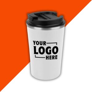 Custom Stainless Steel Tumbler With Black Lid