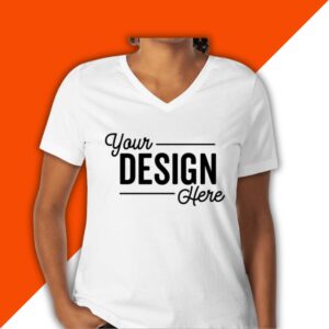 Custom Women's V-Neck T-Shirt