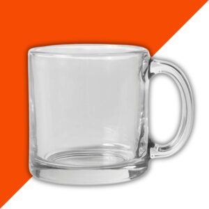 Custom Glass Coffee Mug