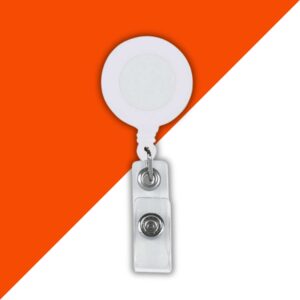 Custom Full Color Retractable Badge Holder with Clip