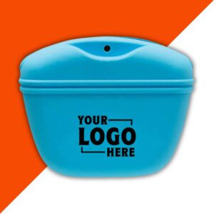Custom Silicone Pet Treat Carrier with Magnetic Closure