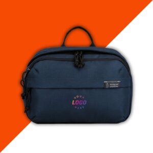 Custom Eco Recycled Zipper Toiletry Bag