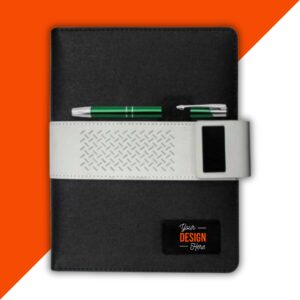 Custom Power Bank Portfolio with 6000 mAh Battery – PU Leather